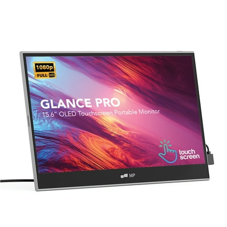 UPC: 0850001446556 | MP 101-1008P01 Glance Pro 15.6-In. Touch-Screen Display Monitor