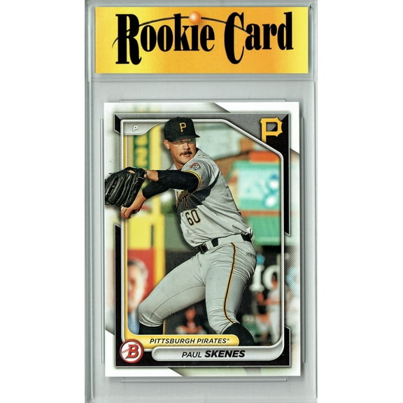Certified Mint  Paul Skenes 2024 Bowman #BP-125 Rookie Card Pittsburgh Pirates