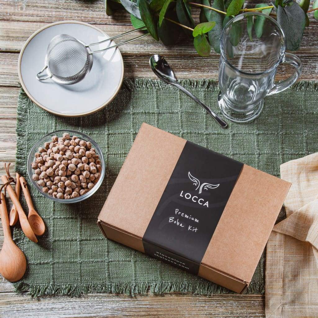 Locca Boba Tea Kit | Daily Joy | Premium Bubble Tea | Up To 24 Drinks
