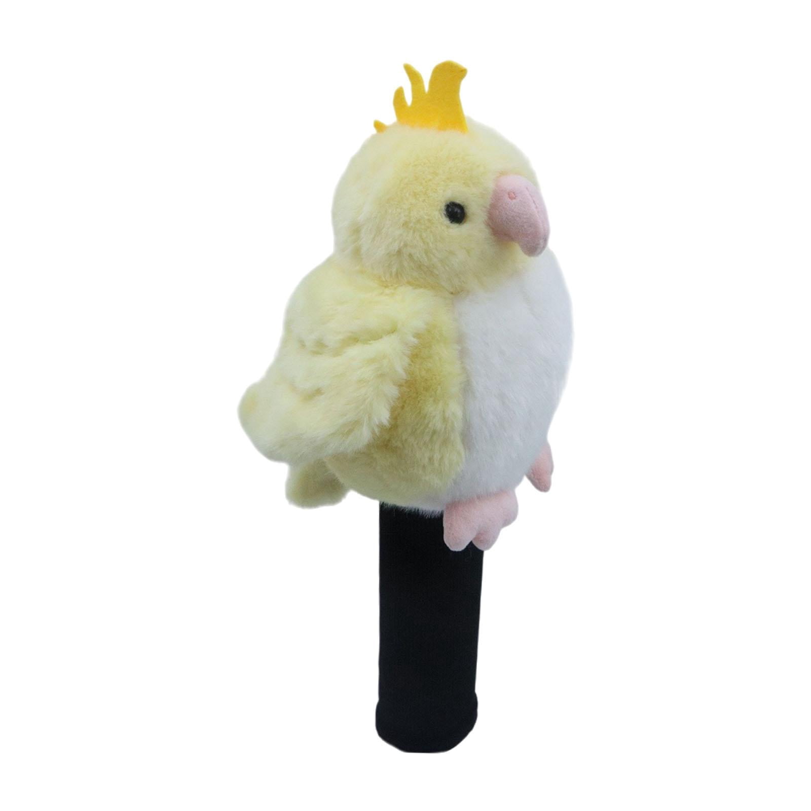 DimyFew Parrot Driver Head Cover Protection Sleeve Novelty Protector Cute Golf Headcover Yellow