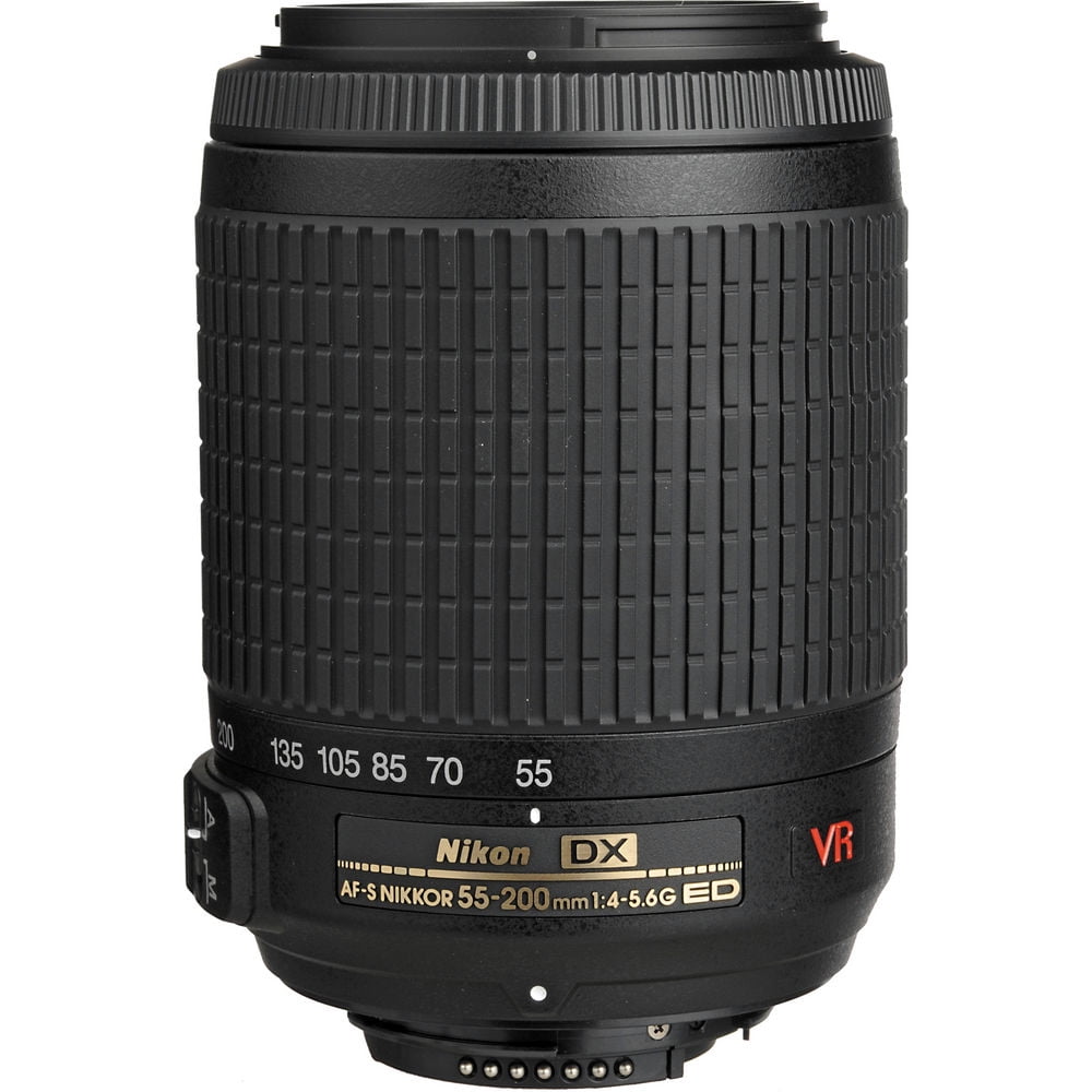 Nikon AF-S VR Zoom-NIKKOR 55-200mm F/4-5.6G IF-ED Lens