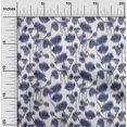 thumbnail image 1 of oneOone Cotton Poplin Fabric Floral Ikat Decor Fabric Printed BTY 56 Inch Wide, 1 of 4