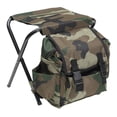 thumbnail image 1 of Silla de pesca con bolsa, taburete plegable, asiento compacto y ligero, silla para acampar al aire libre para viajes, mochileros, senderismo, patio, 1 of 8
