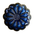 thumbnail image 2 of YAMB Ceramic Jewelry Trinket Tray, 4.5" Multi-Color Decorative Ring Earring Bracelet Holder, Scalloped Small Storage Dish for Vanity Dresser Bathroom Tabletop Home Decor, 2 of 7