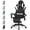 710-Black, variant on Luxvie Gaming Chair with Footrest High Back Ergonomic Computer Gamer Chair with Massage and Headrest Lumbar Support Swivel Office Game Chair for Adults, Purple