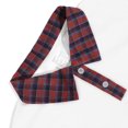 thumbnail image 6 of NIPAXO Boys Outfit Set, Sleeveless Polo Shirt & Plaid Shorts Preppy Style 2-Piece Shorts Set for Toddler Boys（7-8Y）, 6 of 6