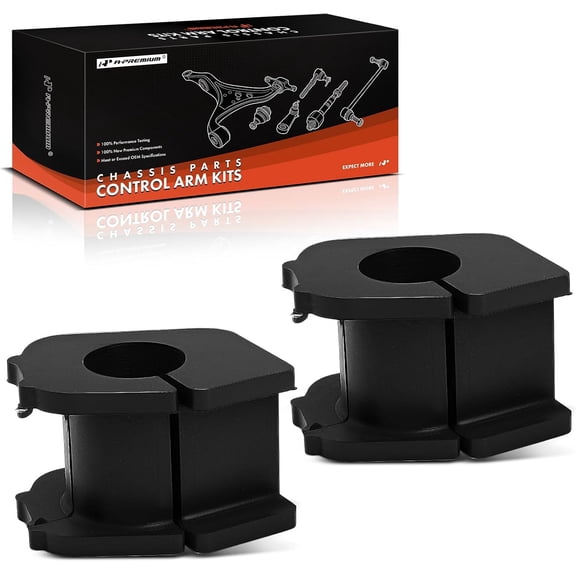 A-Premium 2 x Front Sway Bar Bushing Kit, Compatible with Toyota Prius C 2012-2019, Yaris 2006-2019 & Scion xD 2008-2014