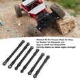 thumbnail image 3 of 6pcs RC Car Steering Tie Link Rods Set, Aluminum Alloy Spare Part Long Short RC Tie Rods for Slash Remote Controlled Car, Enhance Performance and Durability with Installation, 3 of 7