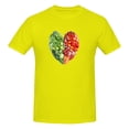 thumbnail image 5 of Fruits And Vegitables Men'S Basic Short Sleeve T-Shirt Yellow Large, 5 of 5