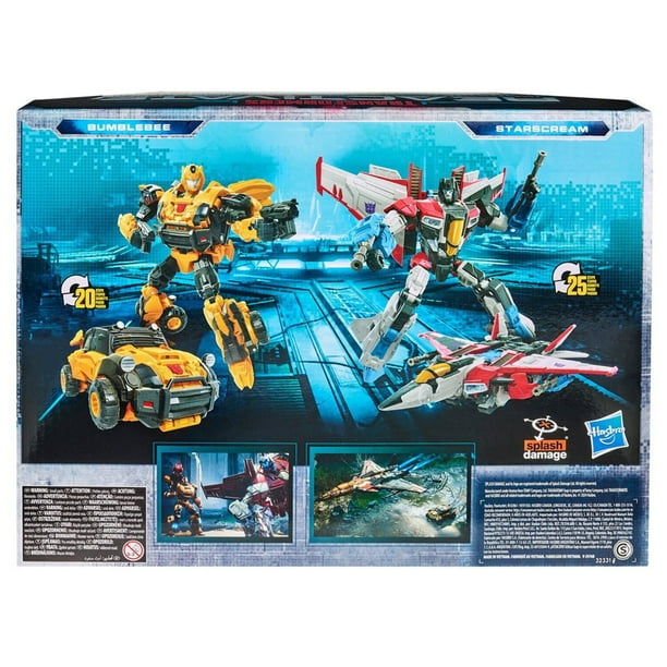 Transformers Bumblebee & Starscream Action Figures - 2 Pack
