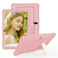 thumbnail image 1 of Mignova pour AOYODKG A22 Étui 10.1 Pouces, Étui de Protection Robuste Résistant aux Chocs pour Enfants (avec Support) pour MEBERRY M7/Logic T10L/Mayceyee H2/AWOW UTBook/JUSYEA J5-W 10.1 Pouces (Or Rose), 1 of 6