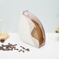thumbnail image 4 of Bgsha Coffee Filter Holder, Hand Drip Coffee Filter Paper Holder Storage Dispenser Rack with Dustproof Cover For Cone Coffee Filters Paper,Holder for Coffee Shop, Home, 4 of 6