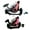 red rear brake, variant on Mountain Bikes Double Drive Front Disc Brake Set, Aluminium Alloy Mechanical Disc Brake, E-Bikes Bilateral Piston Drive