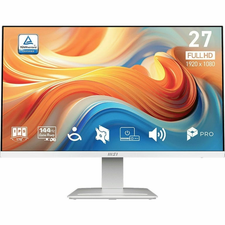 MSI, 27-inch Full HD LCD Monitor, Pro MP273W E14A, 144Hz Adaptive