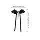 thumbnail image 2 of INSPIRE CHIC Women's Bowknot Heart Rhinestone Tassel Ribbon Bow Brooch Pre-Tied Retro Bow Tie, 2 of 5
