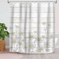 thumbnail image 2 of Daisy Shower Curtain, Retro Daisy Shower Curtains for Bathroom Rustic Farmhouse Floral Bathroom Decor Cute Cloth Bathroom Accessories, 2 of 4