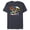 Navy Heather, variant on Disney The Nightmare Before Christmas Simply Meant to Beach - Short Sleeve Blended T-Shirt for Adults - Customized-Navy Heather