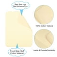 thumbnail image 4 of Uxcell 15Pcs Parches de Tela Planchar 5x4 pulgadas 100% Algodón Kit de Parches de Reparación para Ropa Pantalones Beige, 4 of 7