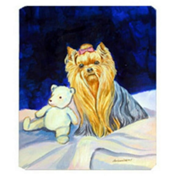 Carolines Treasures  Yorkie and Teddy Bear Mouse Pad