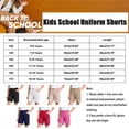 thumbnail image 3 of School Uniforms for Boys Girls Classic Pull On Elastic Back Shorts with Pockets White Shorts Boys Back To School Outfits for Boys Kids Boys Shorts Size 9-10 Years, 3 of 8