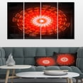 thumbnail image 1 of Particules Cassées Vortex Circulaire - Impression sur Toile Florale, 1 of 4