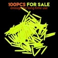 thumbnail image 3 of 100 UDS. INDICADOR DE LAGRIMA DURADERO FLOTADORES DE PESCA ACCESORIO DE APAREJOS BOBBER AMARILLO ANARANJADO 100 UDS HERRAMIENTA ÚTIL LIGERA, 3 of 7