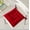 Bright red, variant on Rourlinge Modern Comfortable Velvet Chair Cushion for Home Office Computer Desk Seat, Soft Ergonomic Thick Padding Support for Back Pain, Washable Non-Slip Universal Fit for Dining and Task Chairs