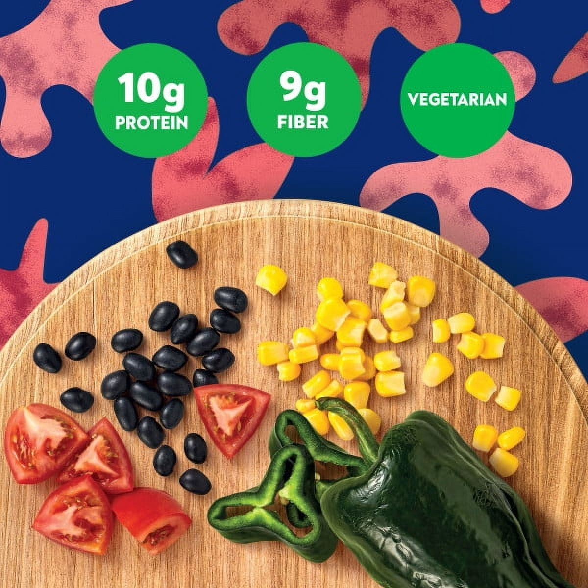 Ben's Original Street Food Burrito Bowl 9 Ounces. Microwave in just 90 Seconds! Fully Cooked Just Heat and Eat!