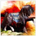 thumbnail image 1 of ZOUSSIQI 30*30cm Handmade Horse Pattern Diamond Drawing Printing Craft Decoration X0860 JU316-74825, 1 of 1