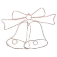 thumbnail image 2 of Northlight 23" LED Lighted Bow 4 Function Christmas Window Silhouette, 2 of 6