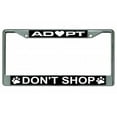 thumbnail image 2 of Adoptez Ne Pas Magasiner Photo License Cadre de Plaque Bouchons à Vis Libres avec Ce Cadre, 2 of 2