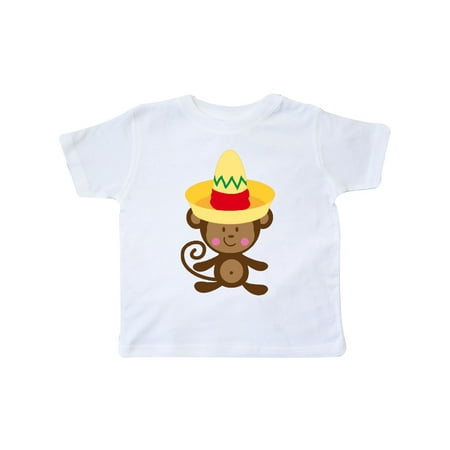 - Cinco De Mayo Monkey Toddler T-Shirt