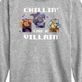 thumbnail image 3 of Teenage Muntant Ninja Turtles - Chillin Like A Villain - Toddler And Youth Long Sleeve Graphic T-Shirt, 3 of 5