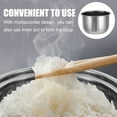 thumbnail image 3 of Homoyoyo Non Stick Stainless Steel Inner Pot for Rice Cooker Slow Cooking and Steaming, 3 of 7