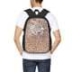 thumbnail image 4 of Easygdp Leopard Brown Mochila de Gran Capacidad Minimalista Ideal para Escuela, Viajes y Uso Diario, 4 of 6