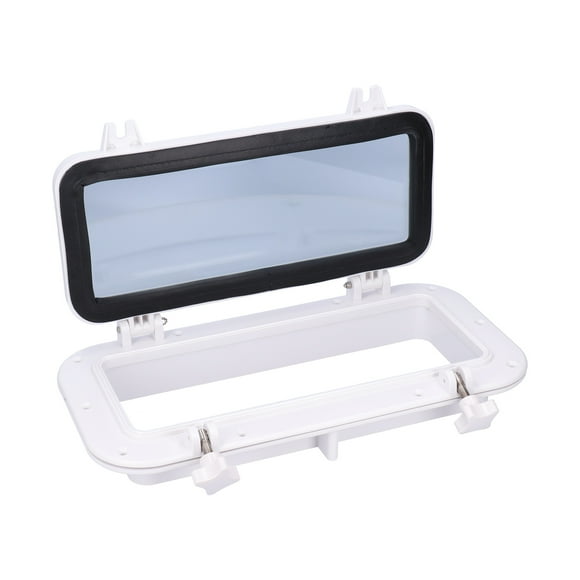 Boat Opening Window,Rectangle Portlight Tempered Glass Tempered Glass Porthole Boat Portlight Top of the Line