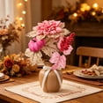 thumbnail image 5 of Fall Sunflower and Maple Leaf Artificial Bouquet, Autumn Faux Floral Arrangement for Thanksgiving Table, Entryway Vase, Seasonal Home Decor, 5 of 6