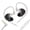 3.5mm with Mic, variant on GK KUNTEN Wired in-Ear Headphones, HiFi Dynamic Driver Earbuds with Detachable Cable for Audiophiles Music