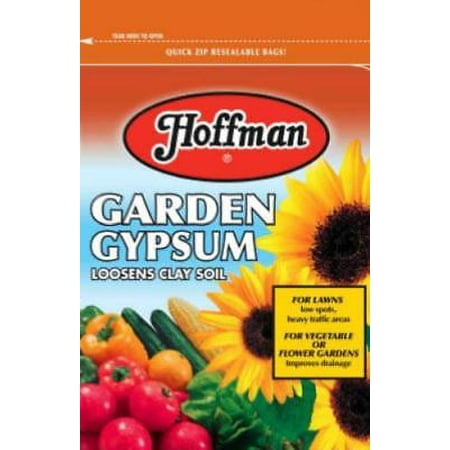 5 LB Garden Gypsum Loosens Clay Soils Of All Kinds (Best Fertilizer For Clay Soil Lawn)