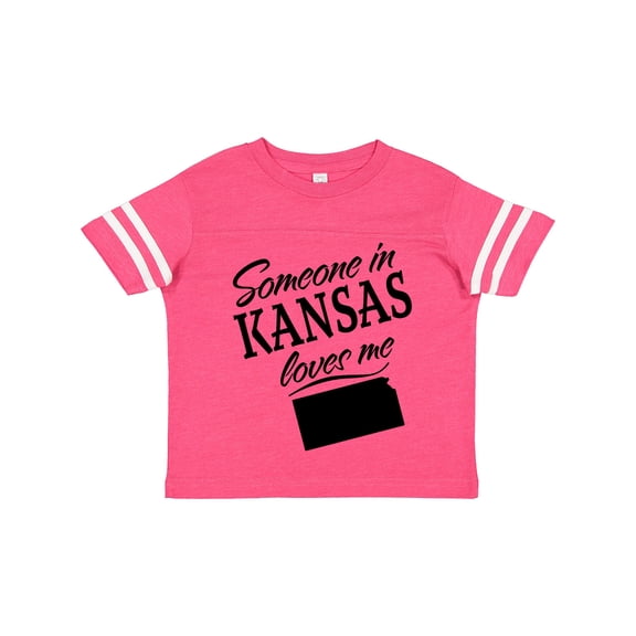 Inktastic Someone in Kansas Loves Me Boys or Girls Toddler T-Shirt