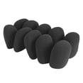thumbnail image 3 of Funda De Micrófono 10pcs Audio Mic Shield Elástico Espuma Mic Parabrisas Reutilizable Negro para Karaoke DJ Ehuebsd  Para Estrenar, 3 of 7