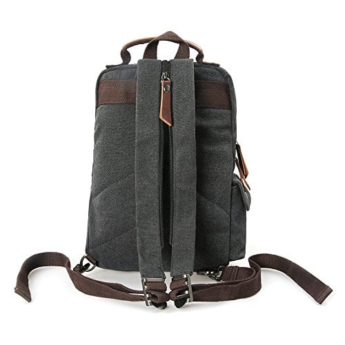 small canvas backpack purse