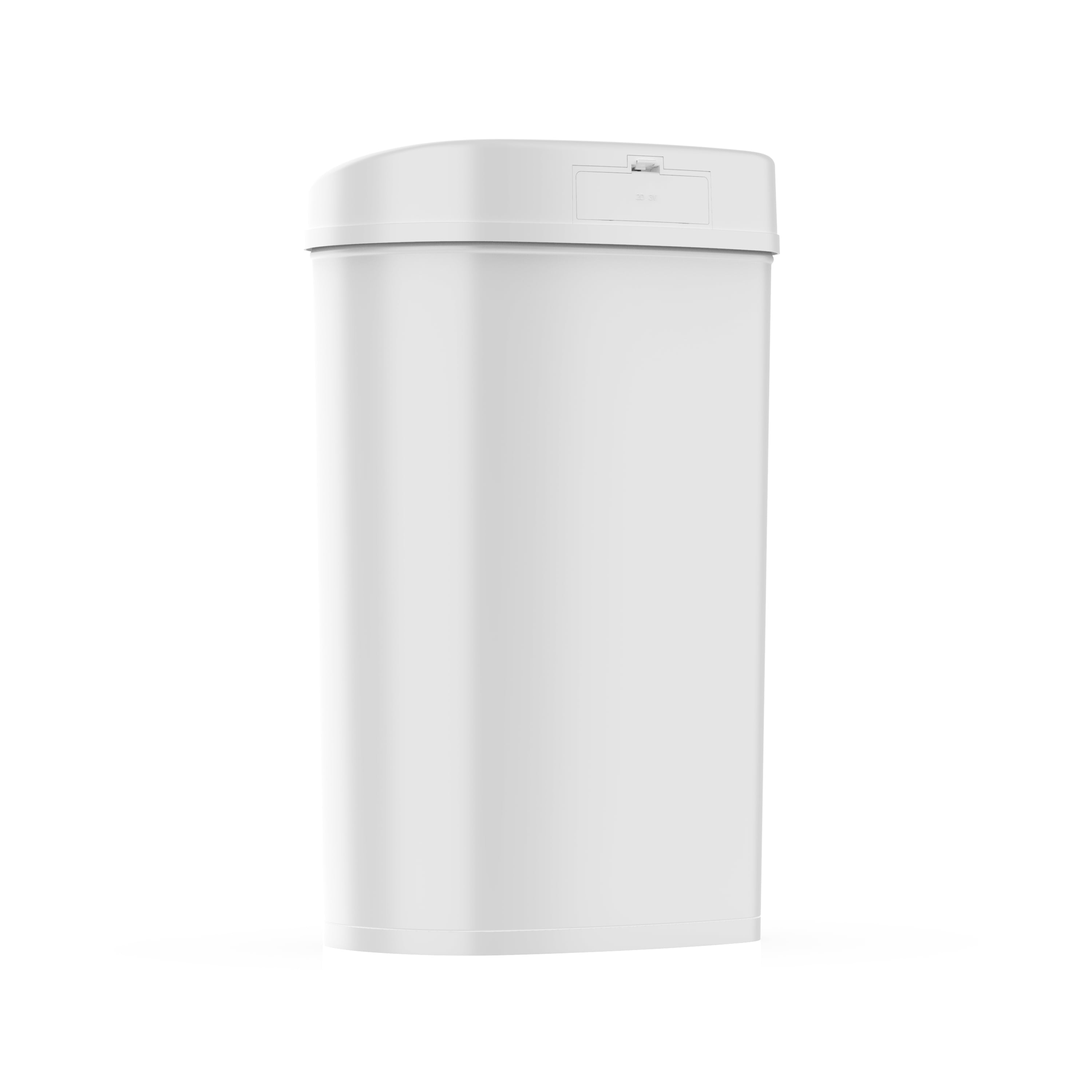 13.2 Gallon Mainstay Motion Sensor Trash Can Red Stainless Steel