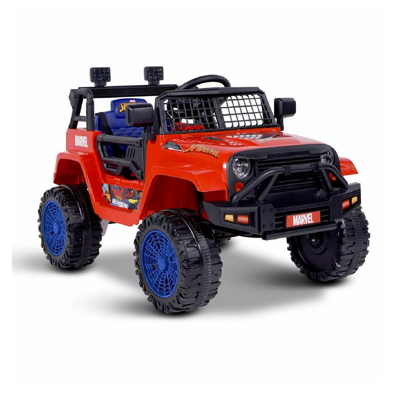 New Marvel Spiderman SUV 6 Volt Ride On Toy Ready for Adventure Walmart