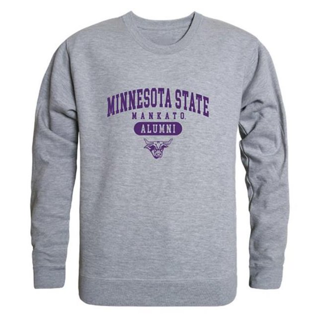 W Republic 560-132-HGY-01 Men Minnesota State Mavericks Alumni Fleece, Heather Grey - Small