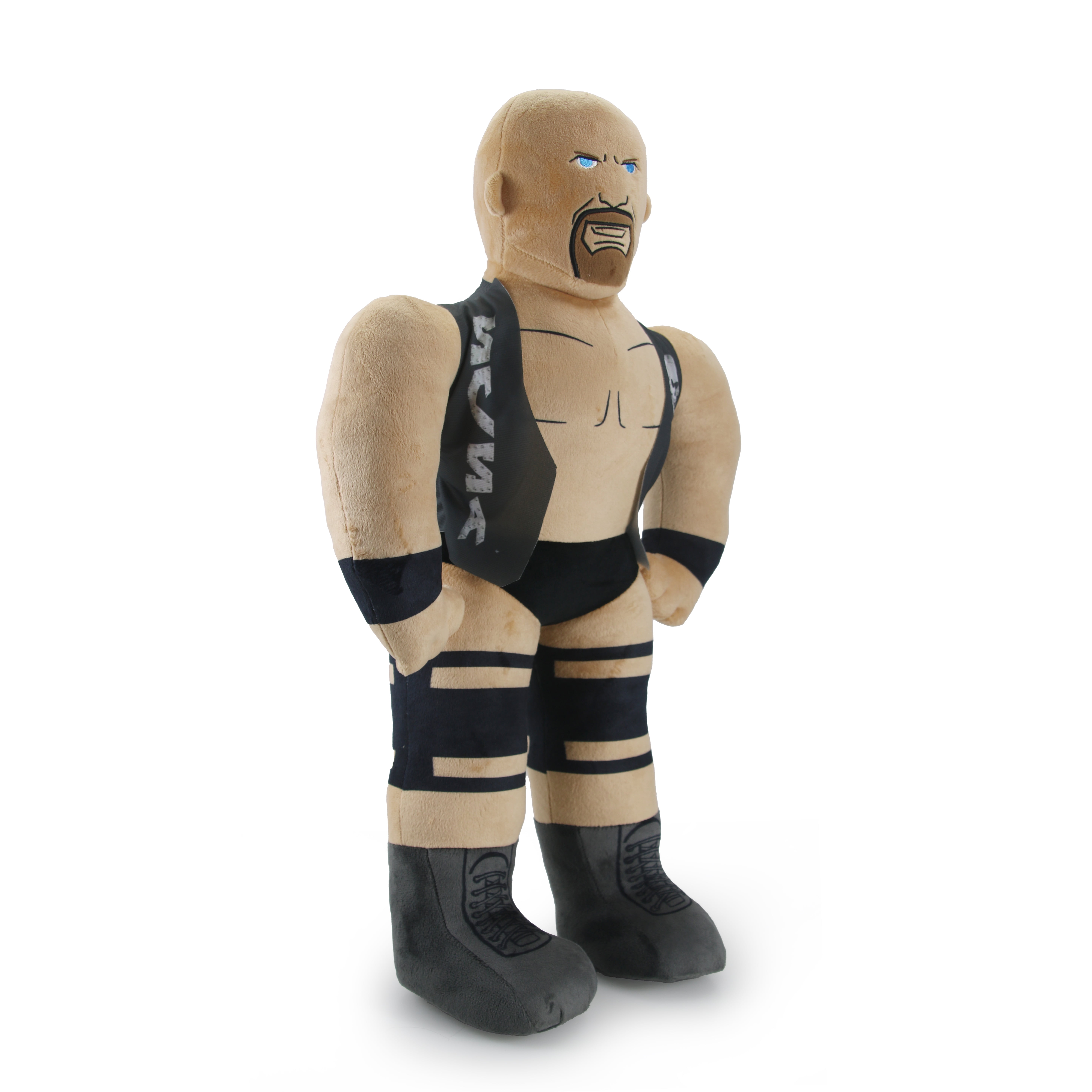 WWE 23" Full Body Plush Stone Cold, Stuffed Action Figure, Children Ages 3+