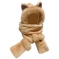 thumbnail image 3 of Baqcunre Beanies Hats Men, Cute Ears Hat And Scarf Ear Scarf Hat Beanie Hat Scarf Combo Hood Combines A Hat for Women, Beanie for Women, Baby Beanie, 3 of 3