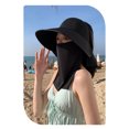 thumbnail image 2 of Yoyauz Summer Hat Women's Sun Hat Fishing Hat Wide brimmed Shawl Collar Flip UPF50+Sunshade Hat Beach, 2 of 5
