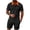 Black#2026 summer outfits-18, variant on Men's 2 Piece Outfits Jacquard Polos Shirt and Shorts Set Colro Block Golf Track Suit Sets Summer Casual Sweatsuit Set with Pockets Sky Blue S