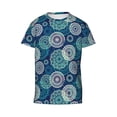 thumbnail image 4 of Wukai Bohemian Mandala Youth Unisex Short Sleeve T-Shirt for Boys, Girls, Teens, and Kids-X-Large, 4 of 7